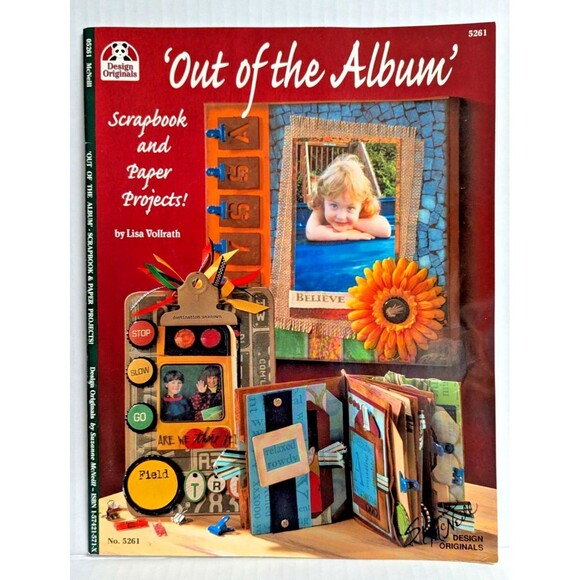 Design Originals Out of the Album Scrapbook and Paper Projects by Lisa Vollrath - Picture 1 of 5
